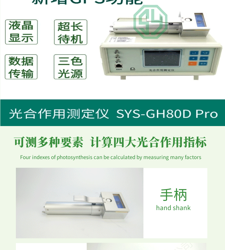 光合作用測定儀SYS-GH80D Pro