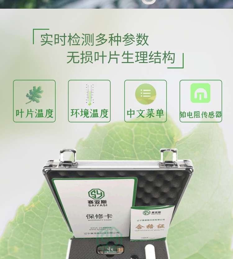葉溫差測量儀SYS-YHC-1