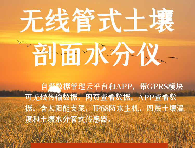 無線管式土壤剖面水分儀SPM-800S
